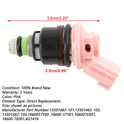 1Pcs Fuel Injectors Fit Nissan Maxima Sentra 1991-1999 200SX NX 16600-57y01