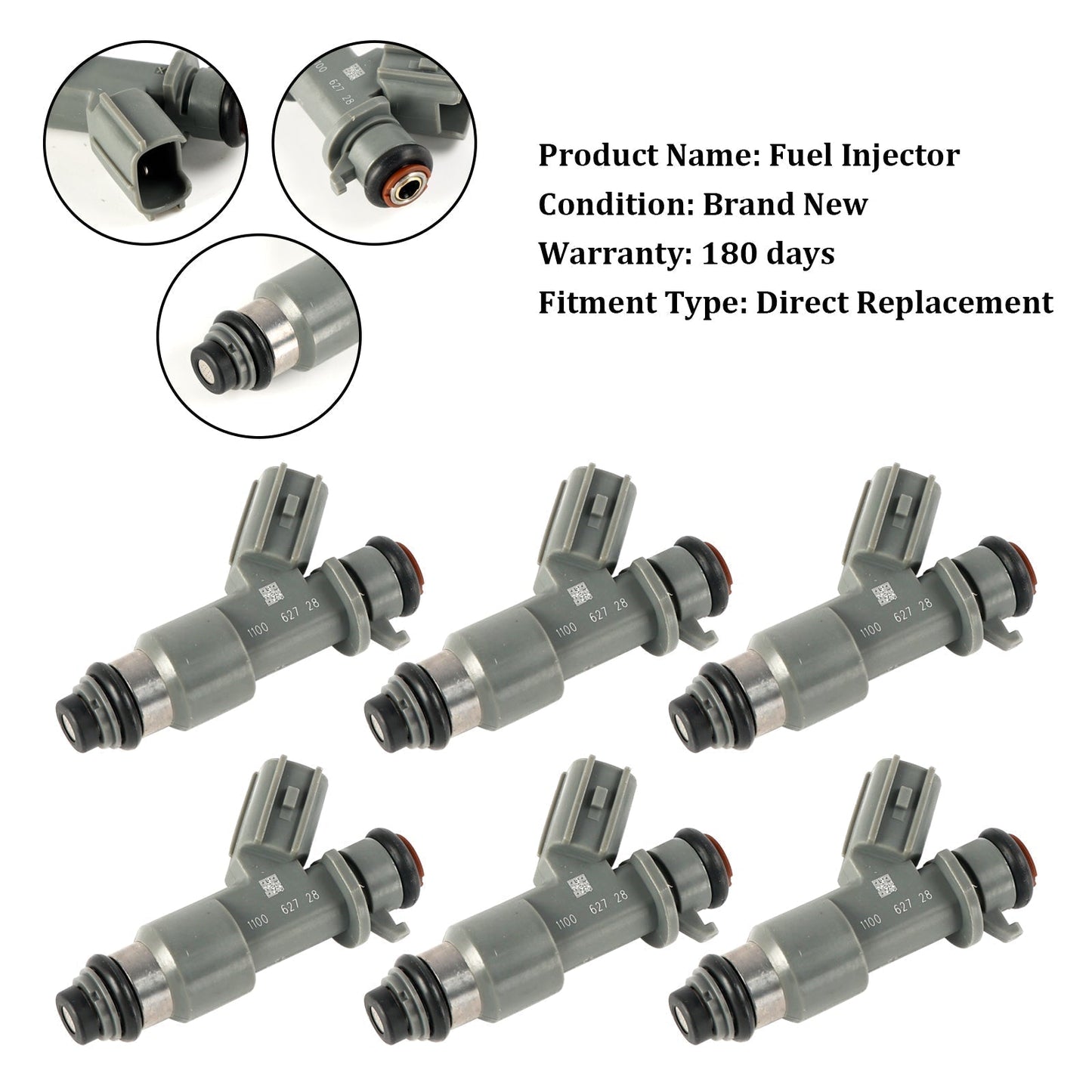 2017-2020 Acura MDX Sport Hybrid Fuel Injector 16450-R70-A01 16450-R71-L04