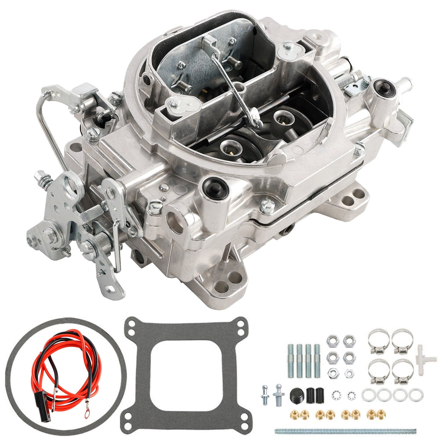 4 Barrel Carburetor Performer Manual Choke 600 CFM w/ Gasket For Edelbrock 1405