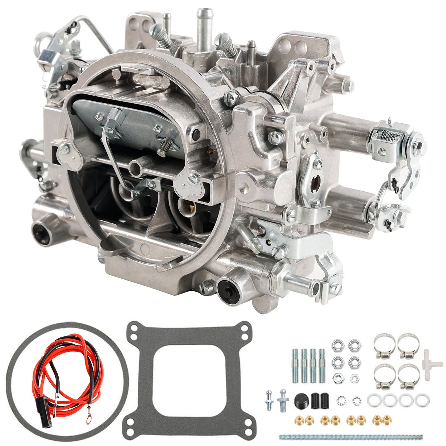 4 Barrel Carburetor Performer Manual Choke 600 CFM w/ Gasket For Edelbrock 1405
