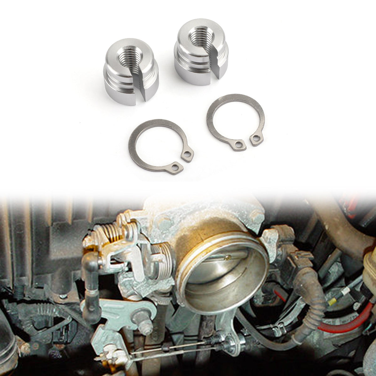 BMW E30 E34 E28 E39 E36 M20 M30 M50 S14 Billet Aluminum Throttle Bushing