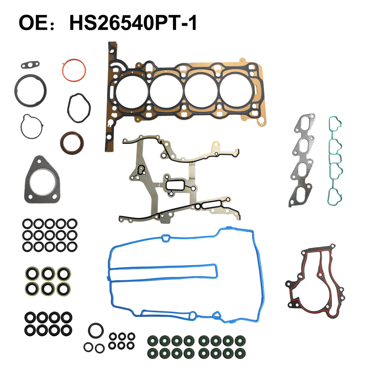 Chevrolet Cruze Sonic Buick Encorde Trax 1.4L 11-16 Head Gasket Bolts Set