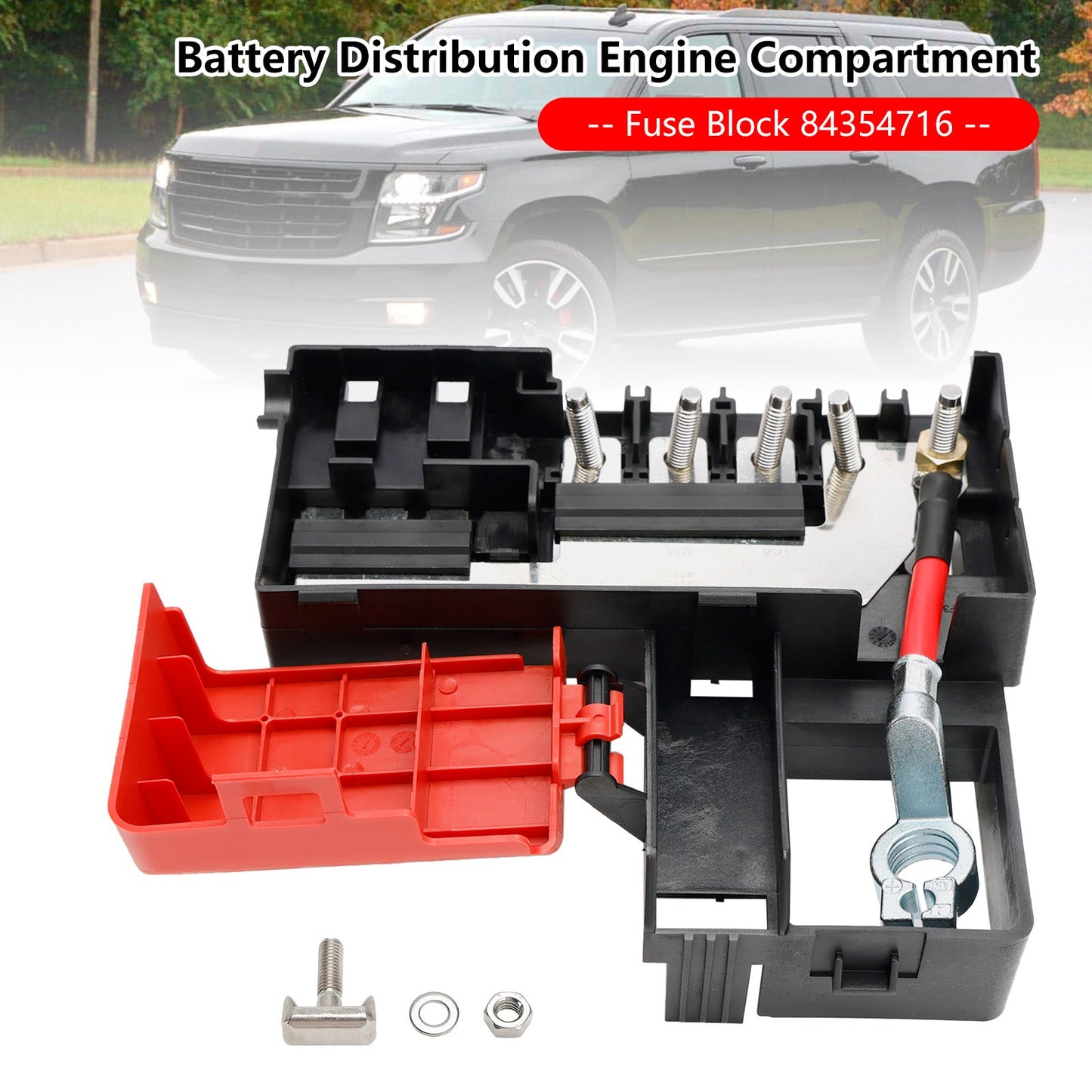 2015-2020 GMC Yukon Battery Distribution Engine Compartment Fuse Block 84354716