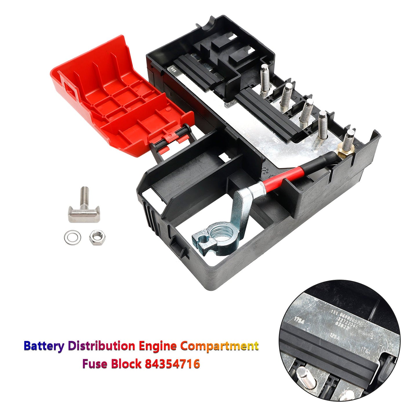 2015-2016 GMC Sierra 2500 Battery Distribution Engine Compartment Fuse Block 84354716