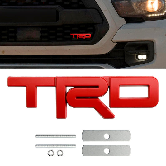 TRD Grille Badge Emblem Sticker for Tacoma Tundra 4Runner Rav4 Highlander