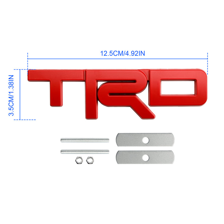 TRD Grille Badge Emblem Sticker for Tacoma Tundra 4Runner Rav4 Highlander