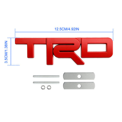TRD Grille Badge Emblem Sticker for Tacoma Tundra 4Runner Rav4 Highlander