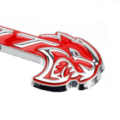 Charger Challenger SRT Hellcat Front Grille Emblem Badge Sticker