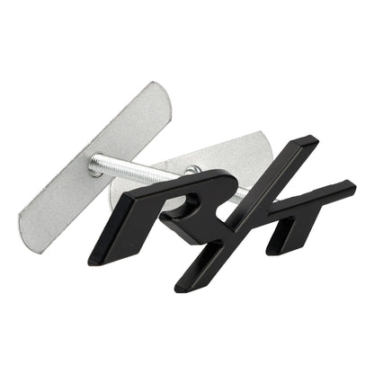 R/T Badge Front Bumper Grille Emblem for Dodge Charger Challenger Red / Chrome / Black / Red Black Badge