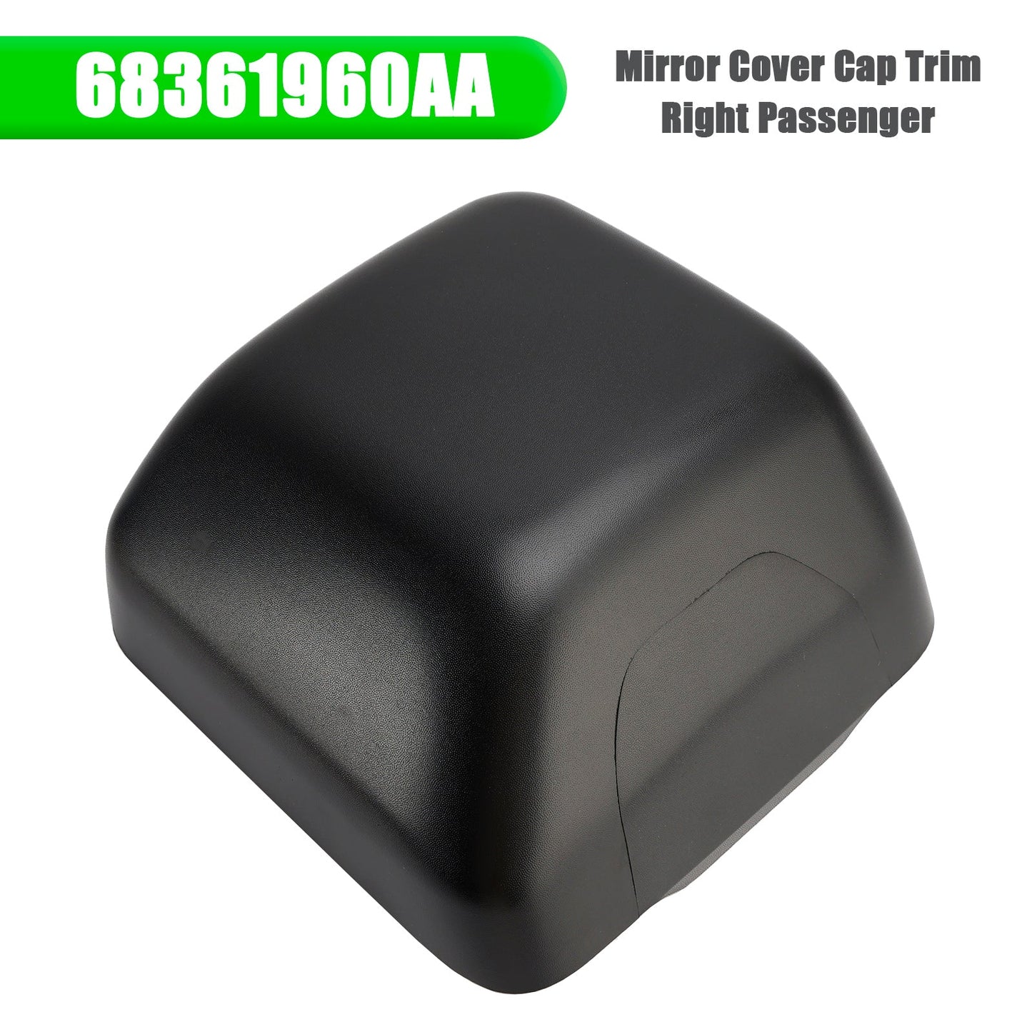 2020-2023 Jeep Gladiator 3.0L 3.6L V6 Pair Mirror Cover Cap Trim Right Passenger 68361960AA 68361961AA