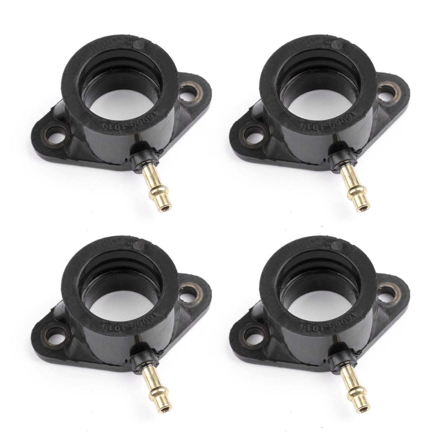 1980-1982 Kawasaki Z550C Ltd KZ550C 4pcs 16065-1014 Carb Intake Manifold Boots