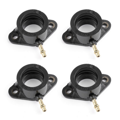1980-1982 Kawasaki Z550C Ltd KZ550C 4pcs 16065-1014 Carb Intake Manifold Boots