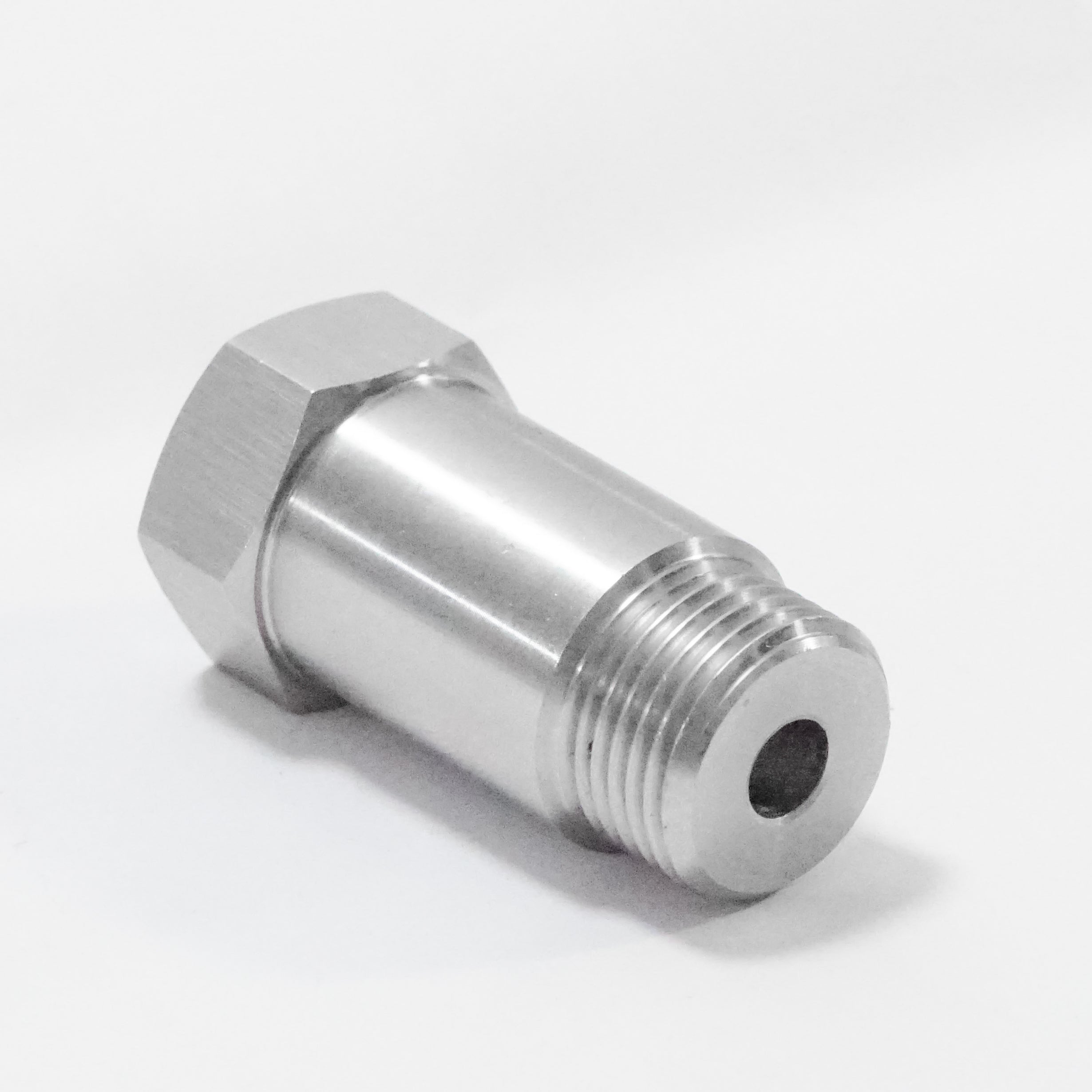 45mm M18x15 Bung Adapter Extension O2 Sensor Pipe Extension Extender ...