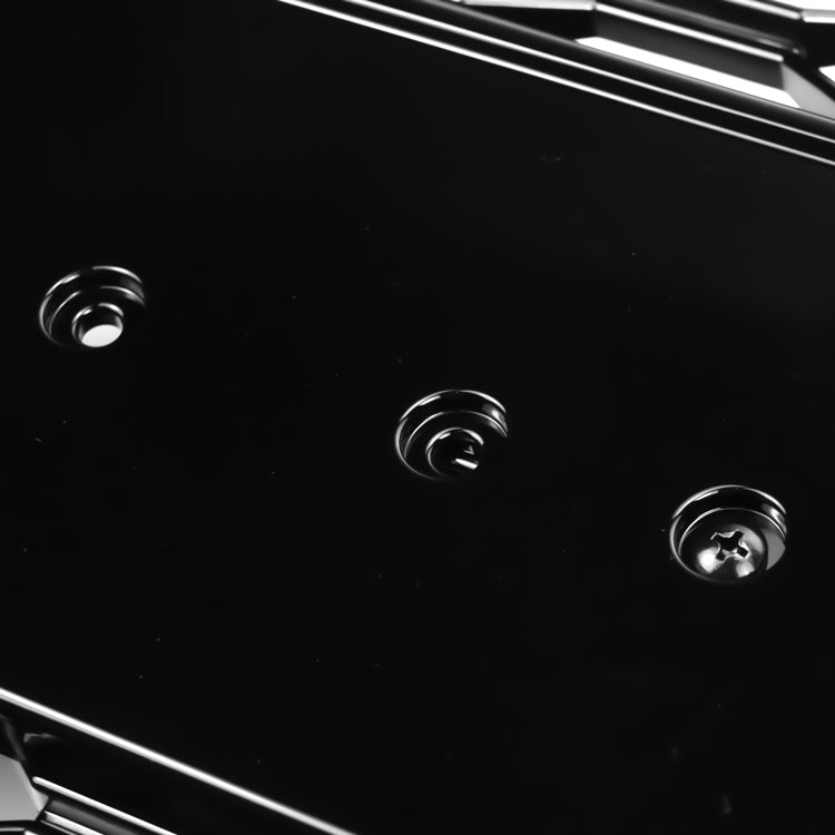 2015-2018 Audi A6 / A6 Sline / S6 C7 To RS6 Quattro Style Black Grill Honeycomb Mesh Front Bumper Grille With Black Ring Emblem