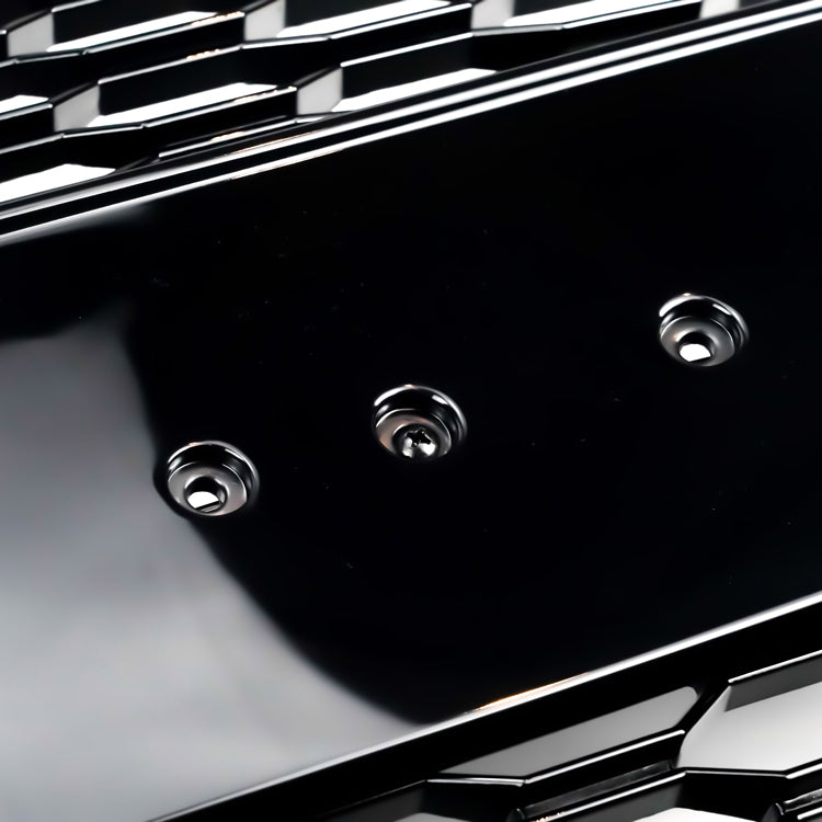 RS7 Style Black Honeycomb Grille for 2010-2015 Audi A7 S7 Sport Mesh Hex Grill Replacement
