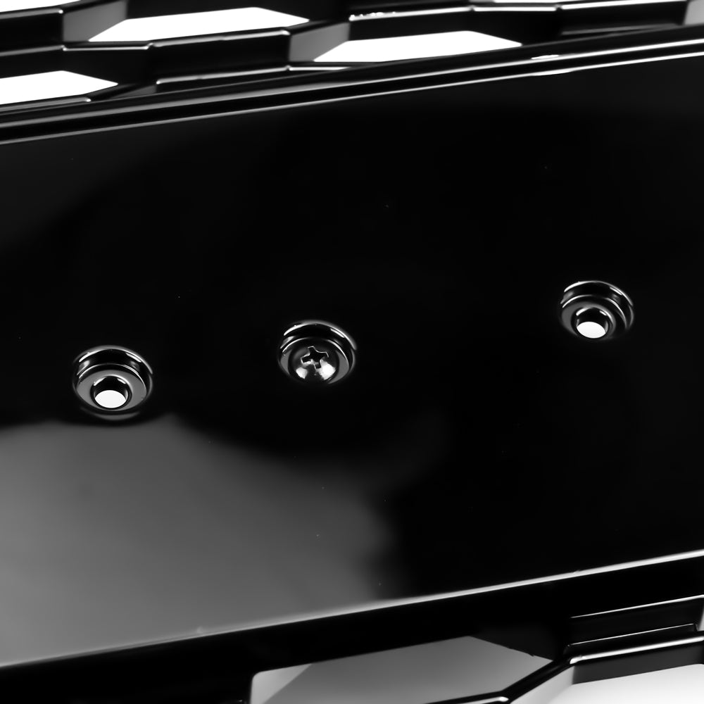 2012-2015 Audi A6 C7/S6 pre-facelift RS6 Style Honeycomb Front Bumper Grille Blcak Grill
