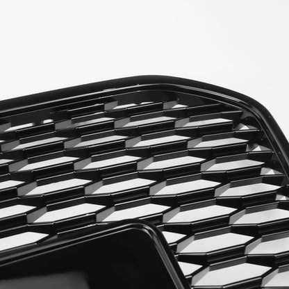 2012-2015 Audi A6 C7/S6 pre-facelift RS6 Style Honeycomb Front Bumper Grille Blcak Grill
