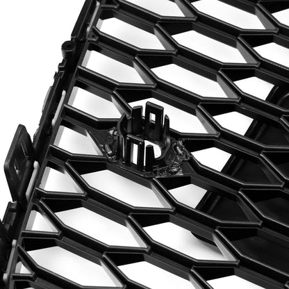 2012-2015 Audi A6 C7/S6 pre-facelift RS6 Style Honeycomb Front Bumper Grille Blcak Grill