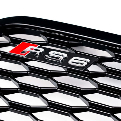 Audi 2012-2015 Audi S6 C7 Pre Facelift To RS6 Style Honeycomb Front Bumper Grille