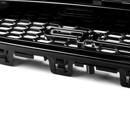 2012-2015 Audi A6 / A6 Sline / S6 C7 Honeycomb Grille Front Bumper Black Grill With RS6 Style Quattro