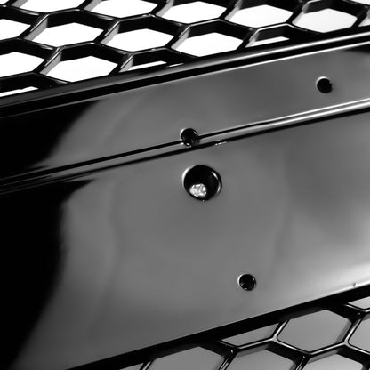 2008-2012 Audi A5 / S5 B8 RS5 Style Hood Honeycomb Sport mesh Grill Replacement Black Grille