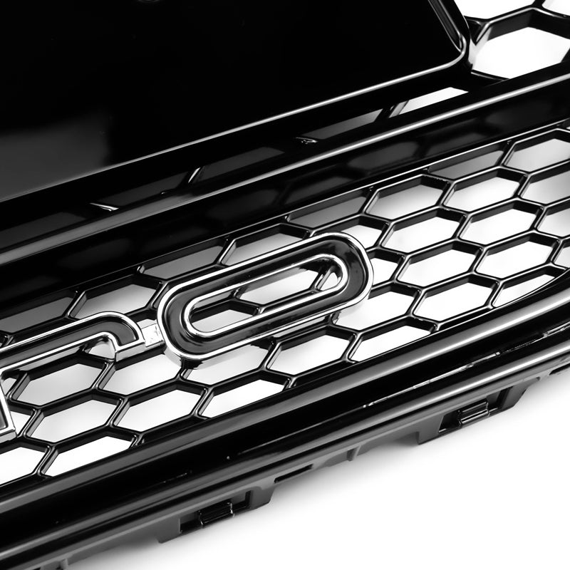 2012-16 Audi A5 S5 B8.5 To RS5 Style Honeycomb Grill Front Bumper Grille Replacement