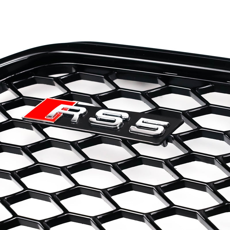 2012-2016 Audi A5 S5 B8.5 RS5 Style Honeycomb Front Bumper Grille Grill