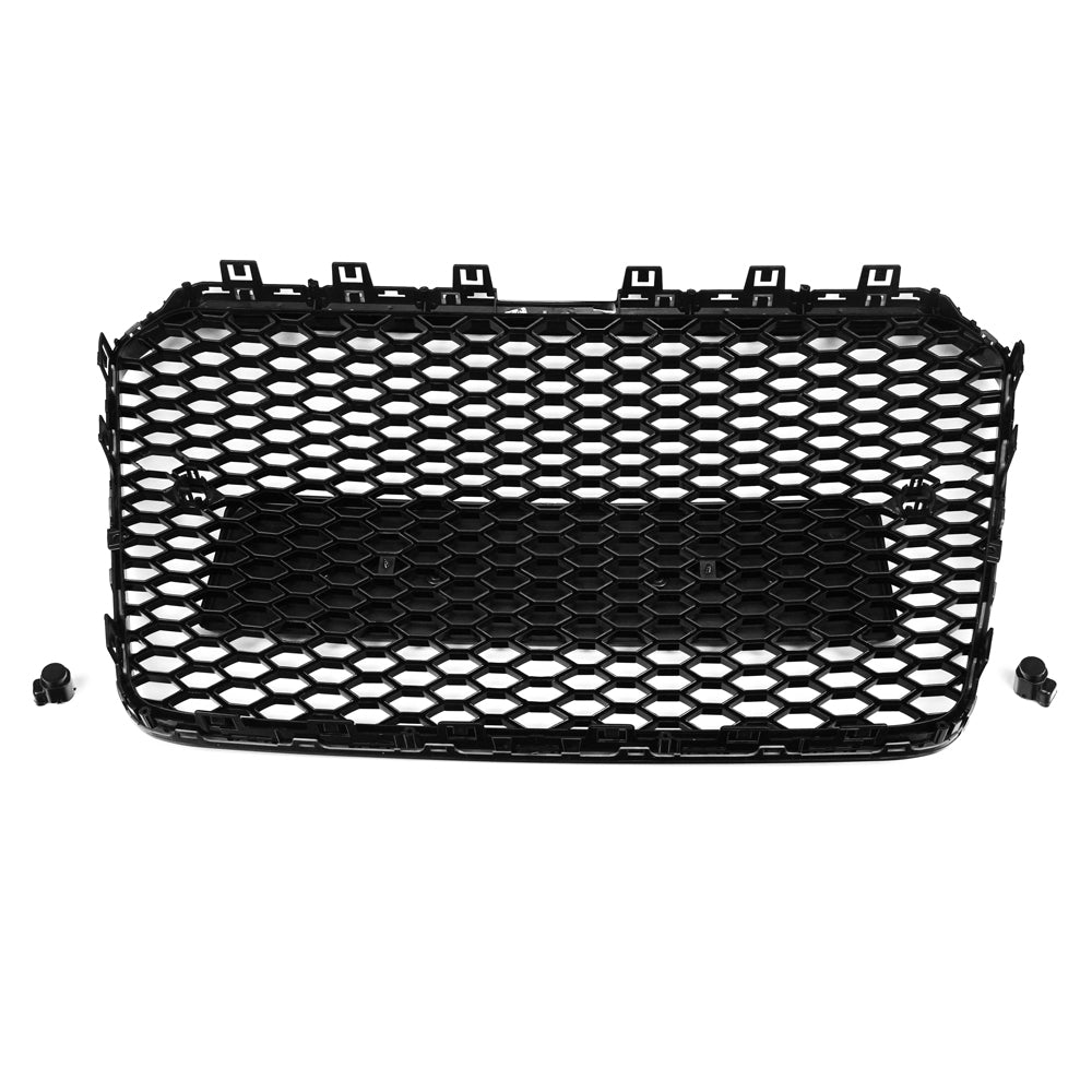12-16 Audi A5 S5 B8 5 RS5 Style Honeycomb Front Bumper Grille Mesh Black