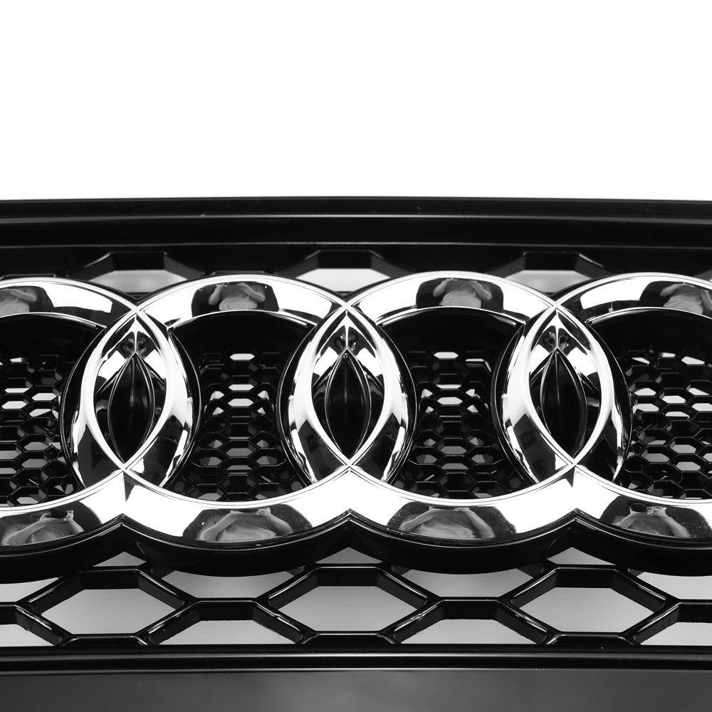 2012-2016 Audi A5 S5 B8 5 RS5 Style Honeycomb Front Bumper Grille Mesh Black