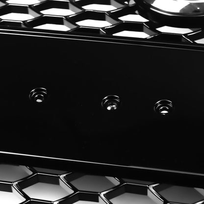 2012-16 Audi A5 S5 B8 To RS5 Style Black Honeycomb Grill Front Bumper Mesh Grill Replacement