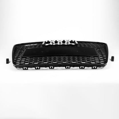 2012-2016 Audi A5/S5 B8.5 To RS5 Style Honeycomb Mesh Front Bumper Grill Black Grille