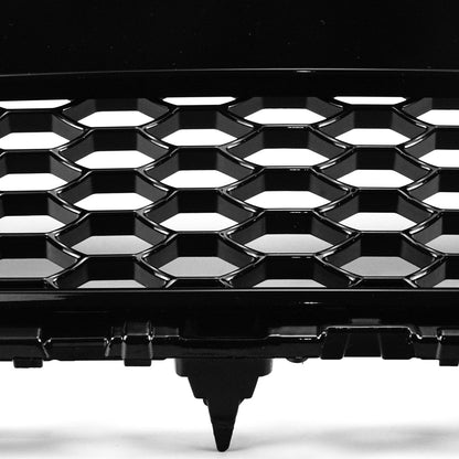 2013-2016 Audi A3 S3 To RS3 Style Front Hood Henycomb Bumper Grille Replacement Black Grill