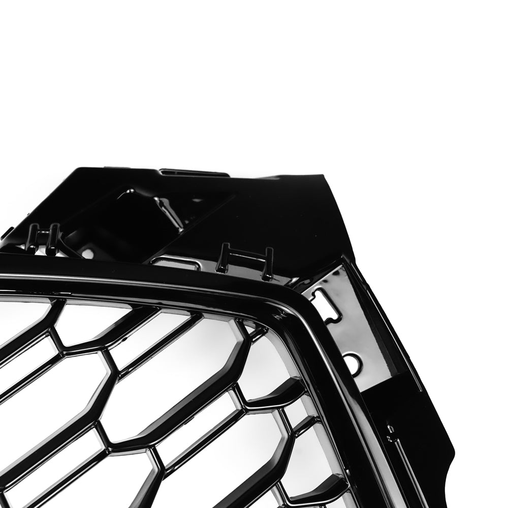 2017-2019 Audi A5/A5 Sline/S5 B9 Honeycomb Grill Replacement RS5 Style Sport Mesh Hex Black Grille