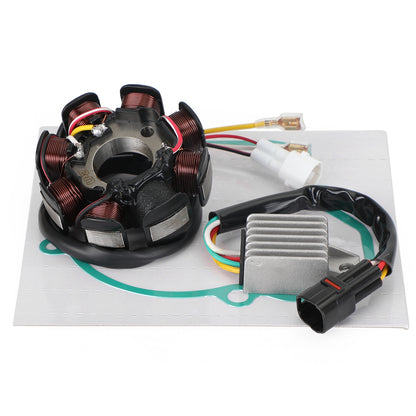 EXC 400 450 525 XC XC-W 2005-2007 Magneto Stator 59039104000+Voltage Rectifier 80011034000+Gasket