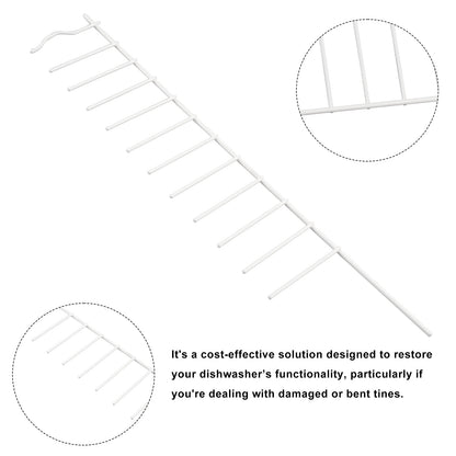 Dishwasher Tine Row W10728160 For Kenmore/KA/Maytag, Repl AP5951430 WP8051250