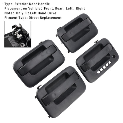 4pcs Exterior Door Handle For Ford F-150 2004-2014