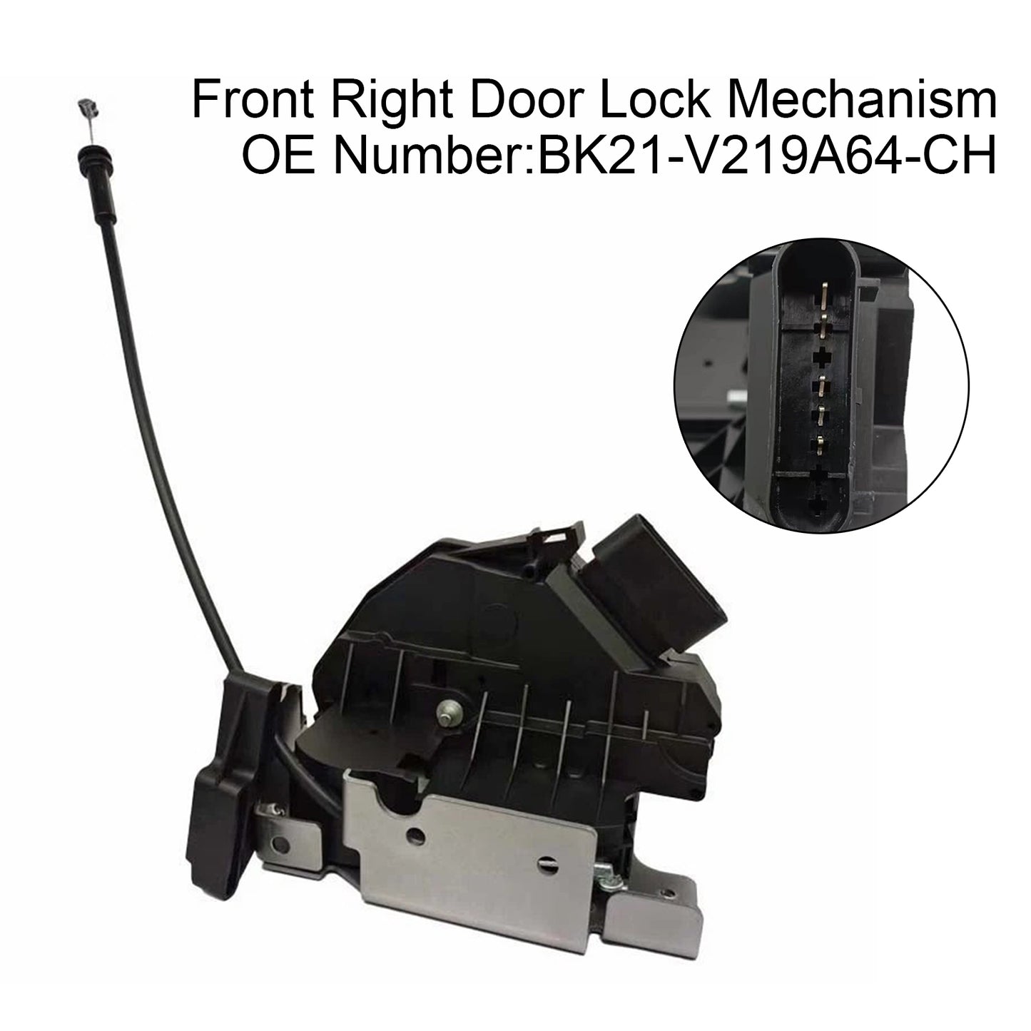 2012-2015 Transit Custom V362 BK21-V219A64-CH Front Right Door Lock
