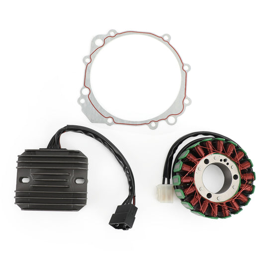 1996-1999 Suzuki GSXR750 GSX-R750 Regulator Rectifier 32800-33E00+Stator Coil 31401-33E00+Gasket Cover 11483-33E01