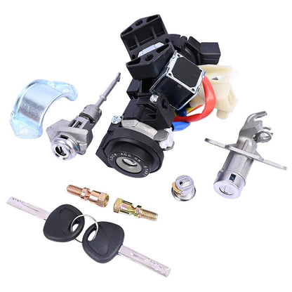 Hyundai Sonata 2015-2019 Ignition Switch Set Assembly & 2 Door Lock & Glovebox Lock & 2 Key