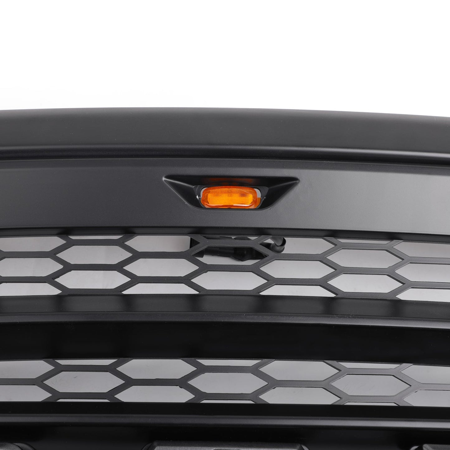 2013-2018 Rebel Style Dodge Ram 1500 Matte Black Front Grill Air Intake Radiator Bumper Grille + LED Light