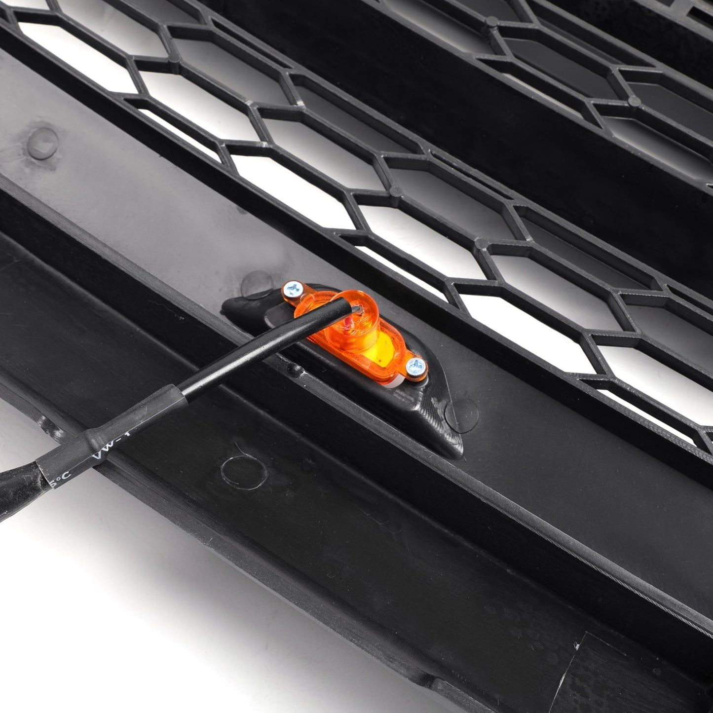 2013-2018 Rebel Style Dodge Ram 1500 Matte Black Front Grill Air Intake Radiator Bumper Grille + LED Light