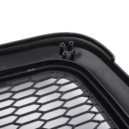 2013-2018 Rebel Style Dodge Ram 1500 Matte Black Front Grill Air Intake Radiator Bumper Grille + LED Light