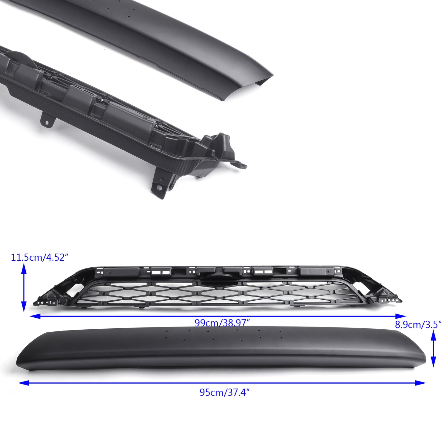 2014-2020 Toyota 4Runner TRD PRO Style Front Upper Grill Replacement