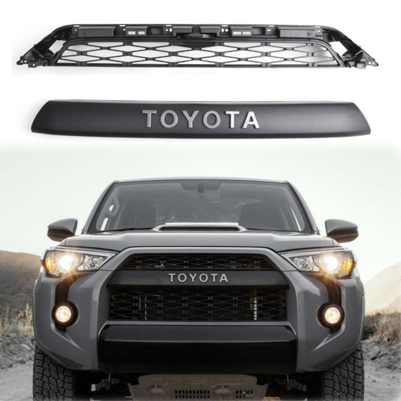 2014-2020 Toyota 4Runner TRD PRO Style Front Upper Grill Replacement