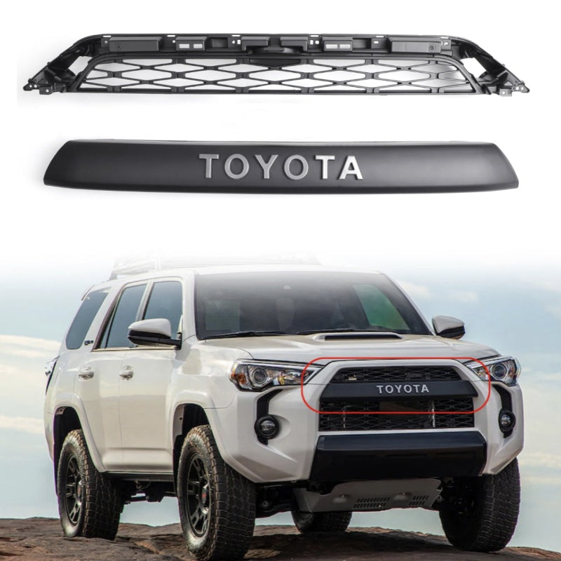 2014-2020 Toyota 4Runner TRD PRO Style Front Upper Grill Replacement
