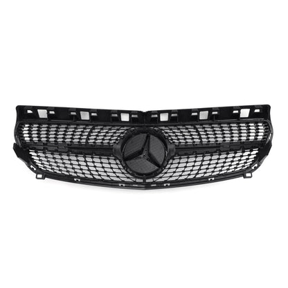 2013-2019 Mercedes Benz CLA-Class W117 C117 CLA180/200/250/260 GT-R / Diamond Style Grill Front Bumper Grille