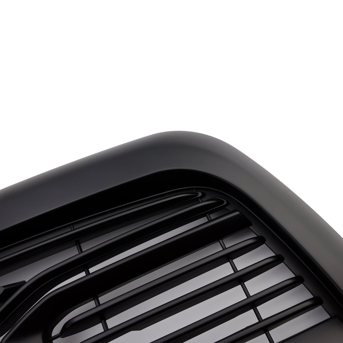 2013-2018 Dodgae Ram 2500/3500 Big-Horn Style Grill Front Bumper Matte Black Replacement Grille W/ LED Light