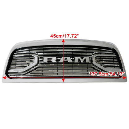 Dodge Ram 2500/3500 2010-2018 Laramie Chrome Front Bumper Grille W/ Led Light
