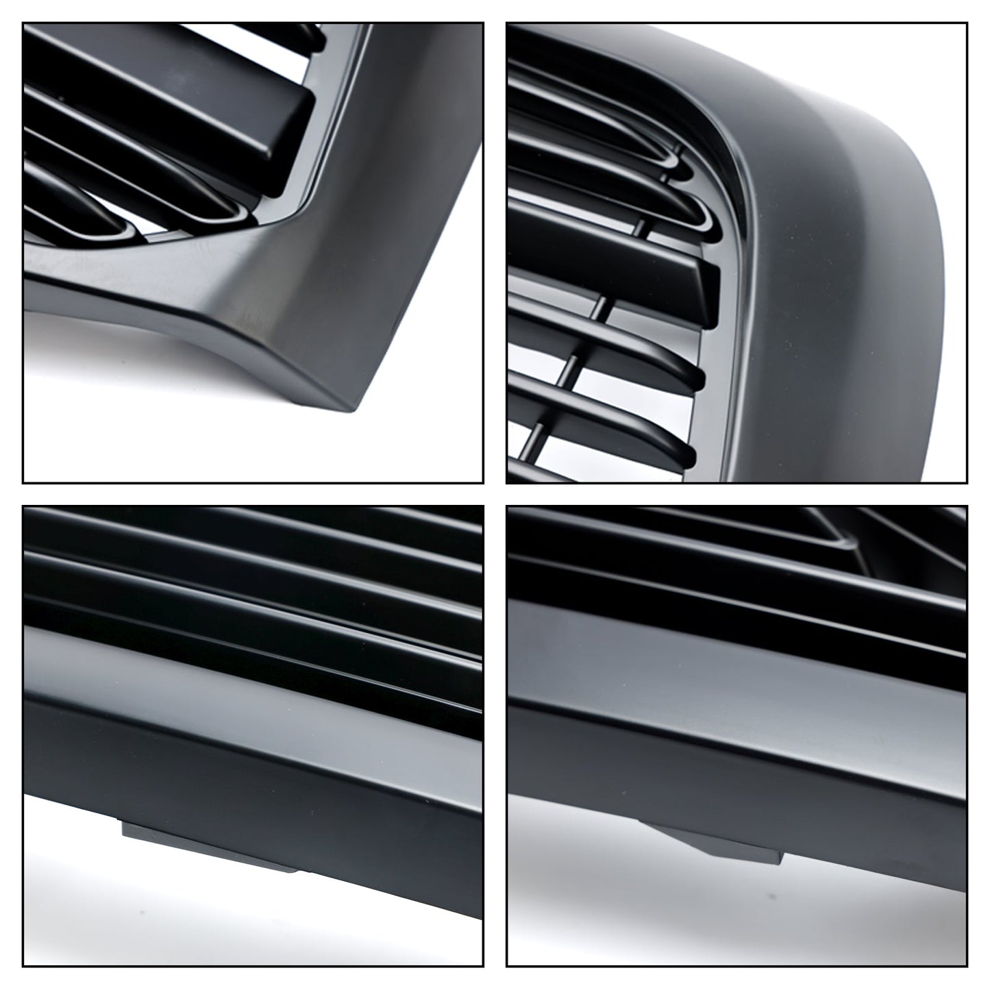 2006-2008 Dodge Ram 1500 2500 3500 Front Bumper Grill Big Horn Style Matt Black Replacement Grille