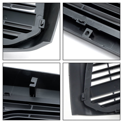 2006 2007 2008 Big Horn Style Dodge Ram 1500 2500 3500 Black Grille Front Bumper Radiator Grill